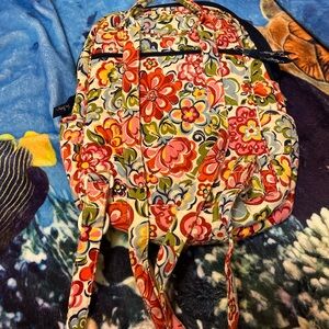 Multicolored Vera Bradley mini backpack
